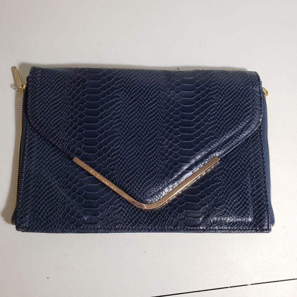 BCBGeneration Navy Envelope Bag